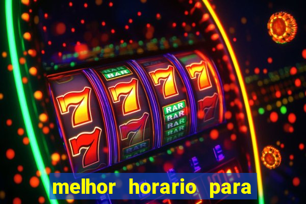 melhor horario para jogar fortune rabbit